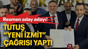 Tutuş “Yeni İzmit” çağrısı yaptı